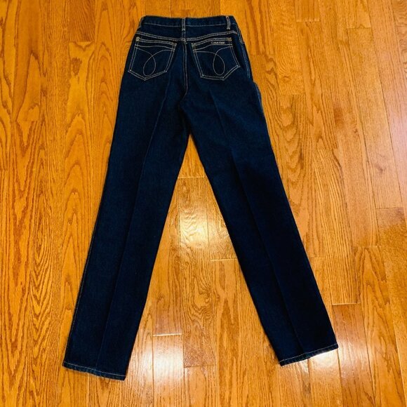 Vintage Calvin Klein Deadstock Denim Blue Jeans Women’s Made In USA NEW 60s 70s - Picture 2 of 13